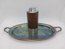 Load image into Gallery viewer, 1960's Ronson Table Lighter and 12" Tray