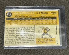 Load image into Gallery viewer, 2009 Topps Heritage 50th Anniversary 1960 Buybacks #427 Al Grunwald Brown Back