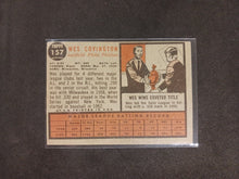 Load image into Gallery viewer, 2011 Topps Heritage 50th Anniversary 1962 Buybacks #157 Wes Covington Brown Back