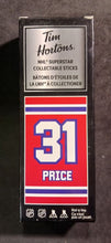 Load image into Gallery viewer, 2019 Tim Hortons NHL Superstar Collectable Sticks Price #31