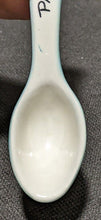 Load image into Gallery viewer, Porcelain "Panama" Souvenir Spoon - Painted Canal Design on Handle