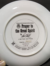 Load image into Gallery viewer, Prayer to the Great Spirit - Collectors Plate by Paul Calle - Limited Edition