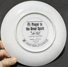 Load image into Gallery viewer, Prayer to the Great Spirit - Collectors Plate by Paul Calle - Limited Edition