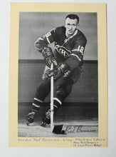 Load image into Gallery viewer, 1944-1963 Beehive Hockey Group II Red Berenson Montreal Habs Rare Black Script