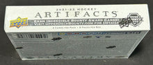 Load image into Gallery viewer, 2021-22 Hockey Artifacts Hobby Upper Deck 4 cards pack / 8 Packs Box SEALED