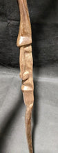 Load image into Gallery viewer, Wooden Cane / Walking Stick - Carved Face In Middle - 35" - No Tip