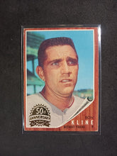 Load image into Gallery viewer, 2011 Topps Heritage 50th Anniversary 1962 Buybacks Ron Kline #216 Brown Back B