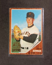 Load image into Gallery viewer, 2011 Topps Heritage 50th Anniversary 1962 Buybacks Ernie Bowman #231 Brown BackA