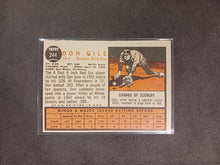 Load image into Gallery viewer, 2011 Topps Heritage 50th Anniversary 1962 Buybacks Don Gile #244 Brown Back A