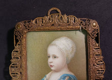 Load image into Gallery viewer, Framed Miniature of Figlio Di Carlo I Print Artwork 4 3/4" x 4"