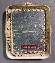 Load image into Gallery viewer, Framed Miniature of Figlio Di Carlo I Print Artwork 4 3/4" x 4"