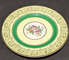 Load image into Gallery viewer, Vintage Johnson Bros Pareek Yellow & Green 6 1/4" Bread & Butter Plate