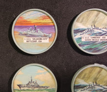 Load image into Gallery viewer, 1960's Schuler's Potato Chips Battle Ship Coins Lot x 6 #3, #10x4, and #15