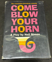 Load image into Gallery viewer, Come Blow Your Horn A play by Neil Simon 1st Edition, Signed Hardcover