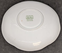 Load image into Gallery viewer, SHELLEY - Dainty Design - White With Gold Border - Regency Saucer