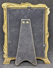 Load image into Gallery viewer, Early 1900's France Art Nouveau Brass Picture Frames - 5.5" x 4"