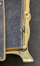 Load image into Gallery viewer, Early 1900's France Art Nouveau Brass Picture Frames - 5.5" x 4"