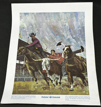 Load image into Gallery viewer, Prudential Grand Moments CDN Sports 1962 Calgary Stampede Poster . EX+