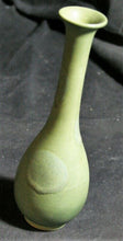 Load image into Gallery viewer, Vintage Japanese Pottery Vase – Green Glaze