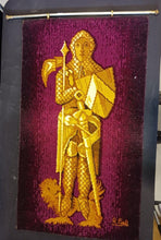 Load image into Gallery viewer, Vintage Bondax Original Wall Hanging "Crusader"