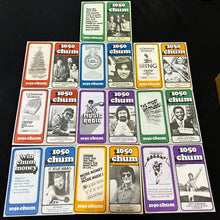 Load image into Gallery viewer, Vintage 1050 Chum30 Music Charts lot of 10 (G)