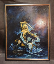 Load image into Gallery viewer, 1970's Sword Sorcery Book Oil Painting, Cover by Neal Addams & Greg Theakston