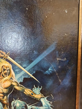Load image into Gallery viewer, 1970's Sword Sorcery Book Oil Painting, Cover by Neal Addams & Greg Theakston