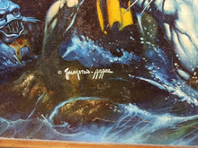 Load image into Gallery viewer, 1970's Sword Sorcery Book Oil Painting, Cover by Neal Addams & Greg Theakston
