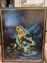 Load image into Gallery viewer, 1970's Sword Sorcery Book Oil Painting, Cover by Neal Addams & Greg Theakston