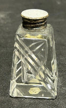 Load image into Gallery viewer, Sterling Silver and Cut Crystal lot of 9 pieces of Salt and Pepper shakers