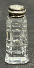 Load image into Gallery viewer, Sterling Silver and Cut Crystal lot of 9 pieces of Salt and Pepper shakers