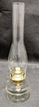 Load image into Gallery viewer, Vintage Clear Glass Base Oil Lamp With Burner & Chimney