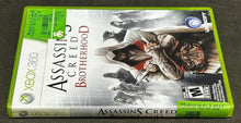 Load image into Gallery viewer, Xbox 360 Assassin's Creed Brotherhood Disc Game, EX+