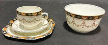 Load image into Gallery viewer, Vintage Gladstone England Trio Cup Saucer with a Slop Bowl, EX