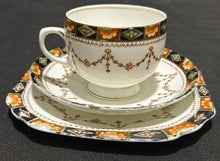 Load image into Gallery viewer, Vintage Gladstone England Trio Cup Saucer with a Slop Bowl, EX