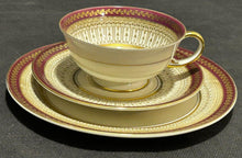 Load image into Gallery viewer, Germany US Zone Golden Rose Trio Cup and Saucer, EX+