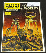 Load image into Gallery viewer, 1956 Classics Illustrated The War of the Worlds #124, G+ 3.0