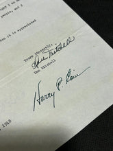 Load image into Gallery viewer, 1948 Signed/ Autograph Letter of Harry P Cain Senator of Washington DC, EX