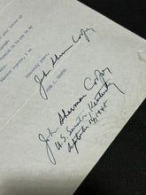 Load image into Gallery viewer, Sept 14 1948 John Sherman Cooper Senator of Kentucky Double Signed Letter, EX