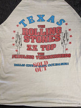 Load image into Gallery viewer, 1981 Dallas Cotton Bowl Concert T-Shirt - ROLLING STONES, ZZ TOP