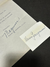 Load image into Gallery viewer, March 17 1947, Signed / Autograph of Warren G Magnuson Senator Washington