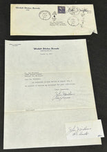 Load image into Gallery viewer, August 4th 1947, Autograph Letter of John J Williams Senator of Delaware, EX