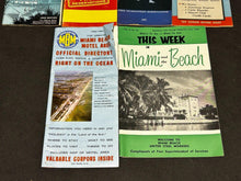 Load image into Gallery viewer, 1962 lot of 6 Maps, Travel, Motel Guides, EX