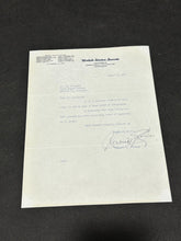 Load image into Gallery viewer, August 4th 1947 Autograph Letter of Herbert R. O'Conor Senator of Maryland, EX