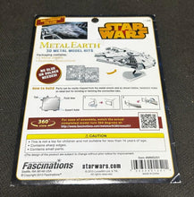 Load image into Gallery viewer, Star Wars Metal Earth 3D Metal Model Kits Millennium Falcon, Sealed