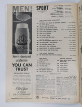 Load image into Gallery viewer, 1961 November Sport Magazine Ernie Davis On Cover