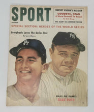 Load image into Gallery viewer, 1960 October Sport Magazine Babe Ruth On Cover