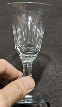 Load image into Gallery viewer, Vintage Pressed Glass Sherry Glass