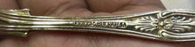 Load image into Gallery viewer, Vintage Birks Silver-plated Spoon Set Fitted Canteen of 6 spoons, GOLDWASHED