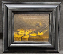 Load image into Gallery viewer, Framed Artwork on Canvas -- Fish on Table by "Van Dyk"